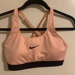 Nike Cross Back Sports Bra with Adjustable Straps